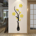 Hermione Baby 3D Vase Wall Murals for Living Room Bedroom Sofa Backdrop Tv Wall Background, Originality Stickers Gift, DIY Wall 