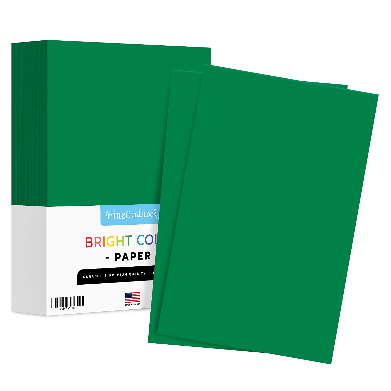 11 X 17 Green Neon Bright Fluorescent Colored Paper | 20Lb Bond (75Gsm) Paper | 500 Sheets - 1 Ream