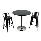 Neos Modern Furniture T7430-K-N Dining Table, Black