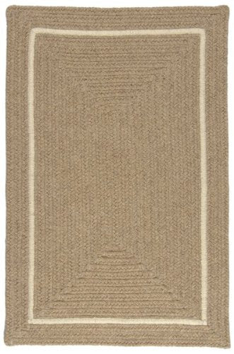 Shear Natural En33R024X048R Shear Natural - Muslin 2 Ft. X 4 Ft. Rug