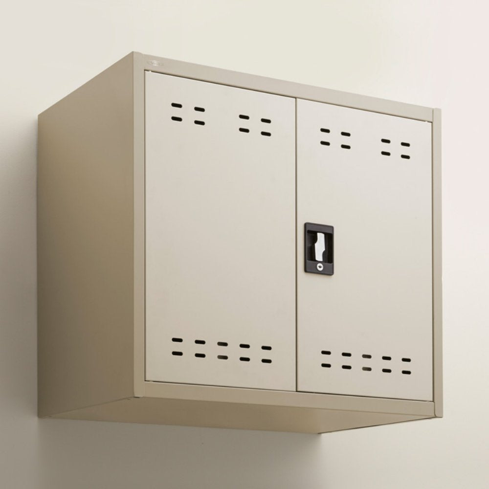 Safco Products Steel Storage Cabinet, 27-Inch, Tan