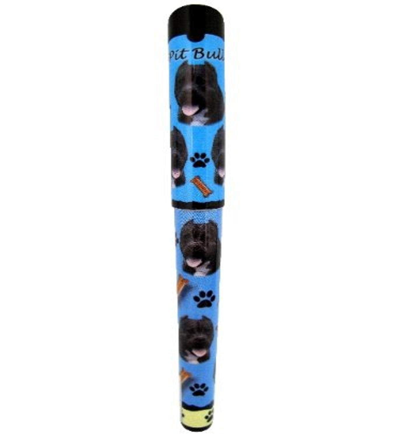 E&S Pets Pit Bull, Black Pen Easy Glide Gel Pen, Refillable With A Perfect Grip, Great For Everyday Use, Perfect Pit Bull, Black