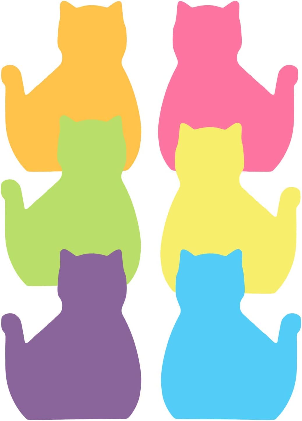 360 Sheets Cat Sticky Notes Set, Cat Lover Gifts For Women, Cute Cat Office Supplies, Office Desk Accessories For Work School Of