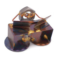 Computer Nut Collectible Handmade Metal Art Figurine, Desk Accessories, Trophy, Boss Gift, Home Office D  cor