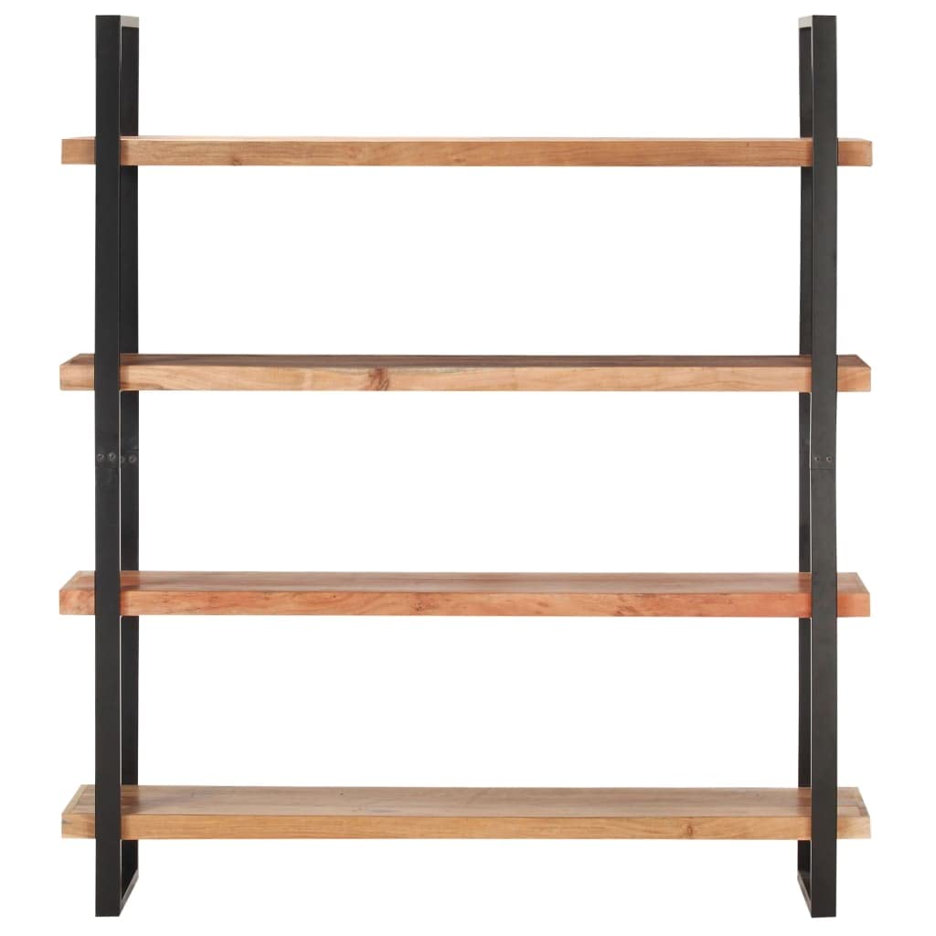 vidaXL Rough Mango Wood Bookshelf