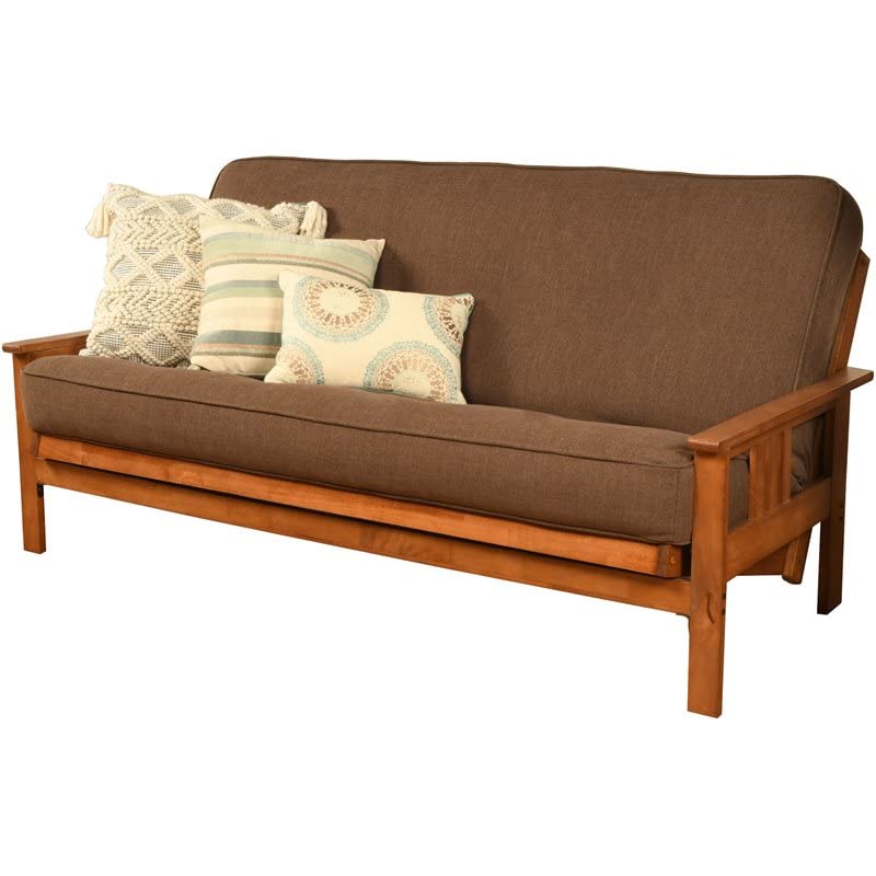 Kodiak Furniture Monterey Barbados Sofa with Cocoa Brown Fabric Mattress