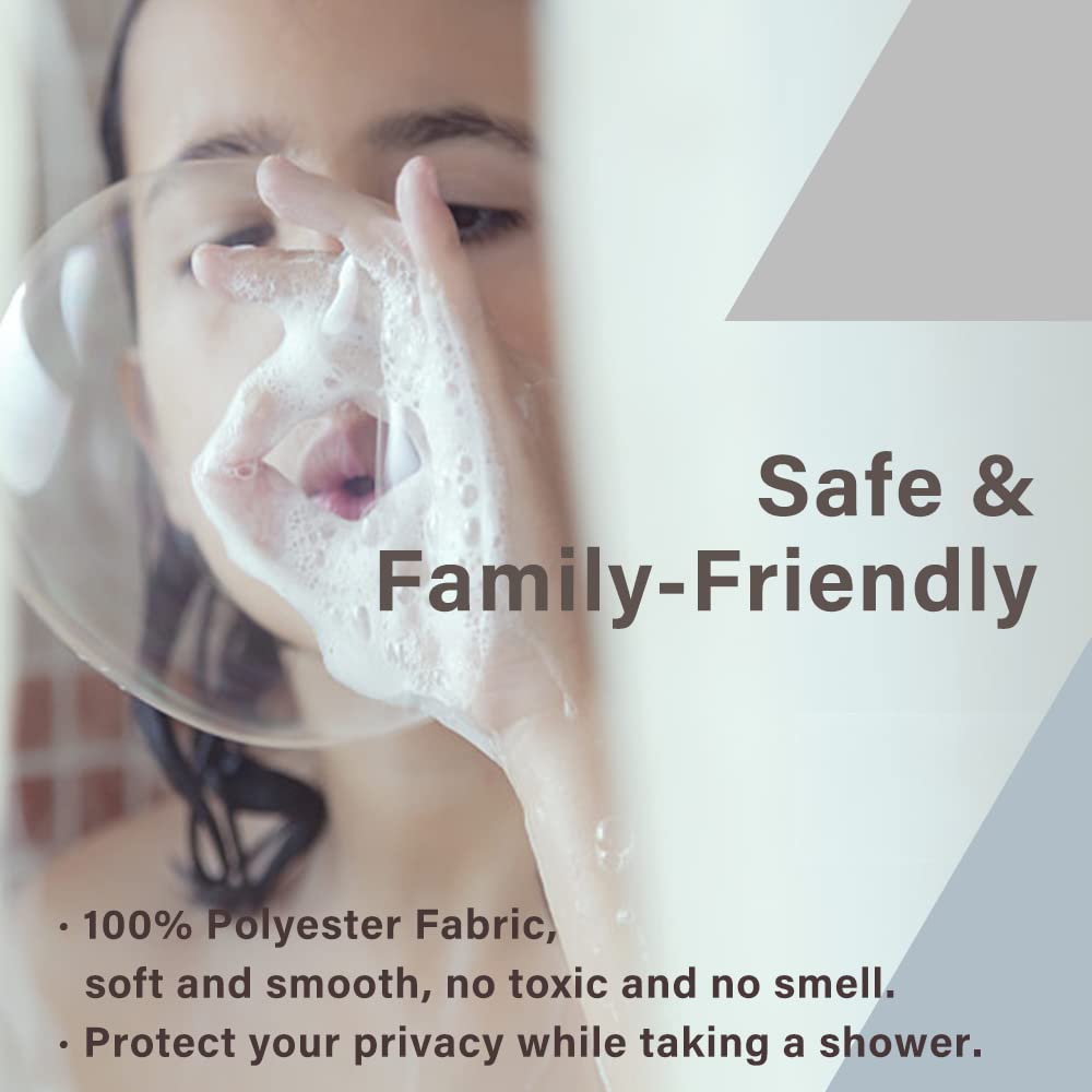 Ruelvth Spring Shower Curtain, Green Eucalyptus Leaves Shower Curtain Waterproof Fabric Shower Curtain Set With Hooks Watercolor