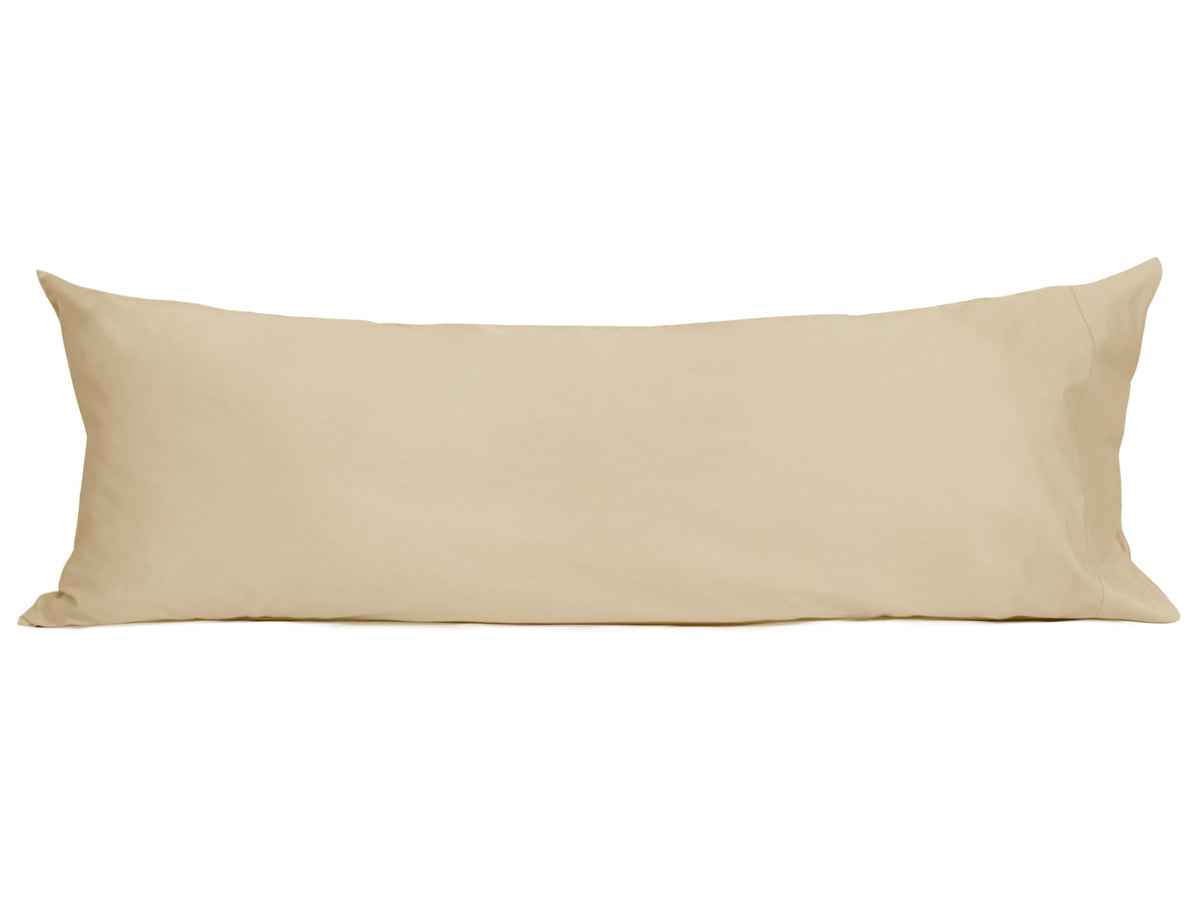 Sunflower Body Pillowcase 100% Cotton Long Pillow Cover/Case Envelope Closure 1 Pack, 21  54 Inches Sandshell, Soft And Breathab