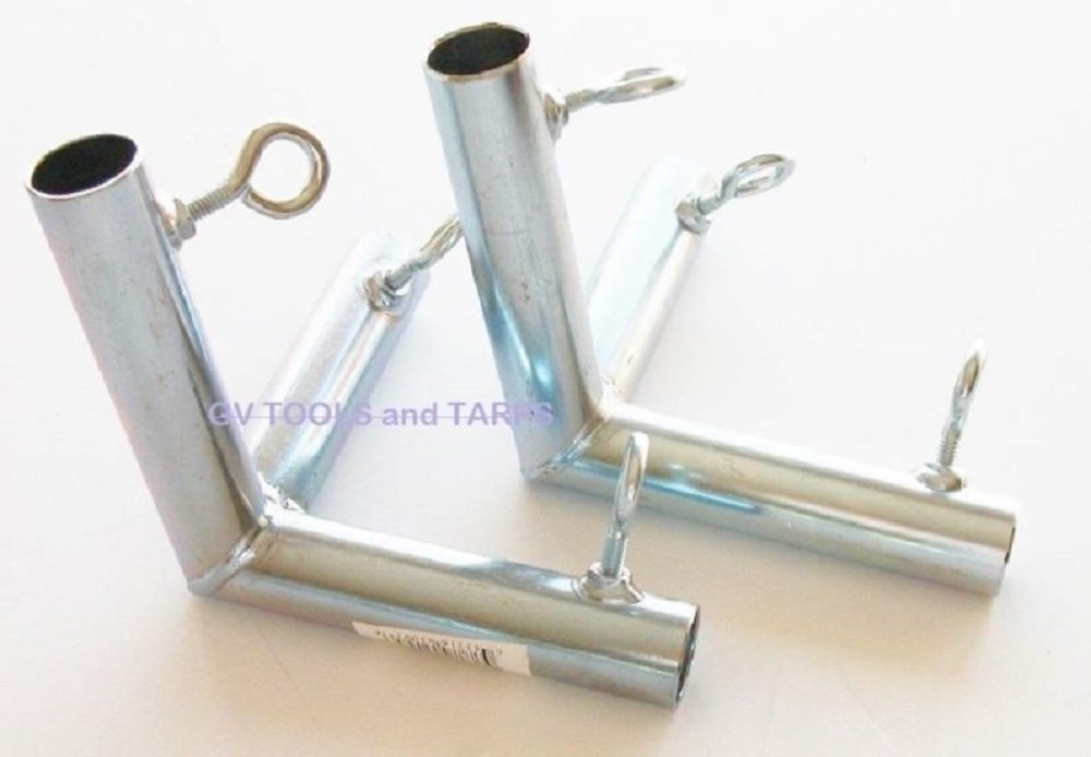 2Pc 3 Way Corner Up Angle 3/4' Low Peak Canopy Fitting (P3Ja) - Fits 3/4' Emt Pipe That Has An Outer Diameter Of 15/16'