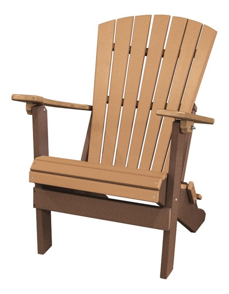 OS Home and Office 519CTB Folding Adirondack, One Size, Cedar/Tudor Brown