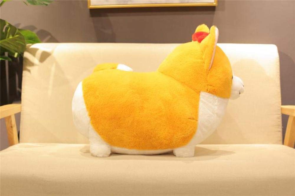 123Arts Cartoon Corgi Dog Soft Plush Throw Pillow Animal Pillow Plush Toy