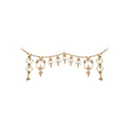 I Jewels Traditional Toran Artificial Flower Garlands Handmade Door Entrance Hanging Home Wall Decoration For Diwali (Hd03)
