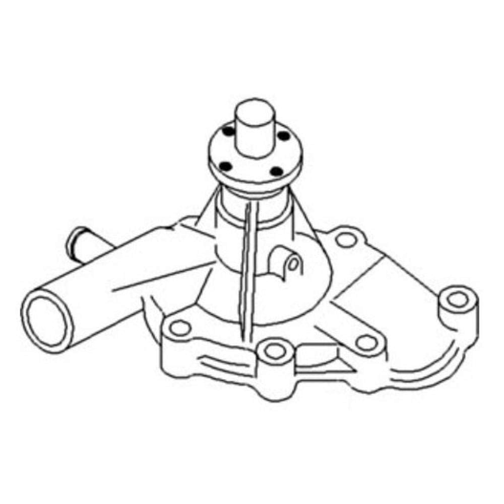 Raparts 3436674M91 Water Pump Fits Massey Ferguson 1040 1045 With 3 Cyl Toyosha Eng