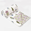 MITUL Dohar Double Bed Or Single Bed Cotton Dohar Quilt AC Blanket Reversible Cotton Reversible Dohar Single Bed Size Or Double