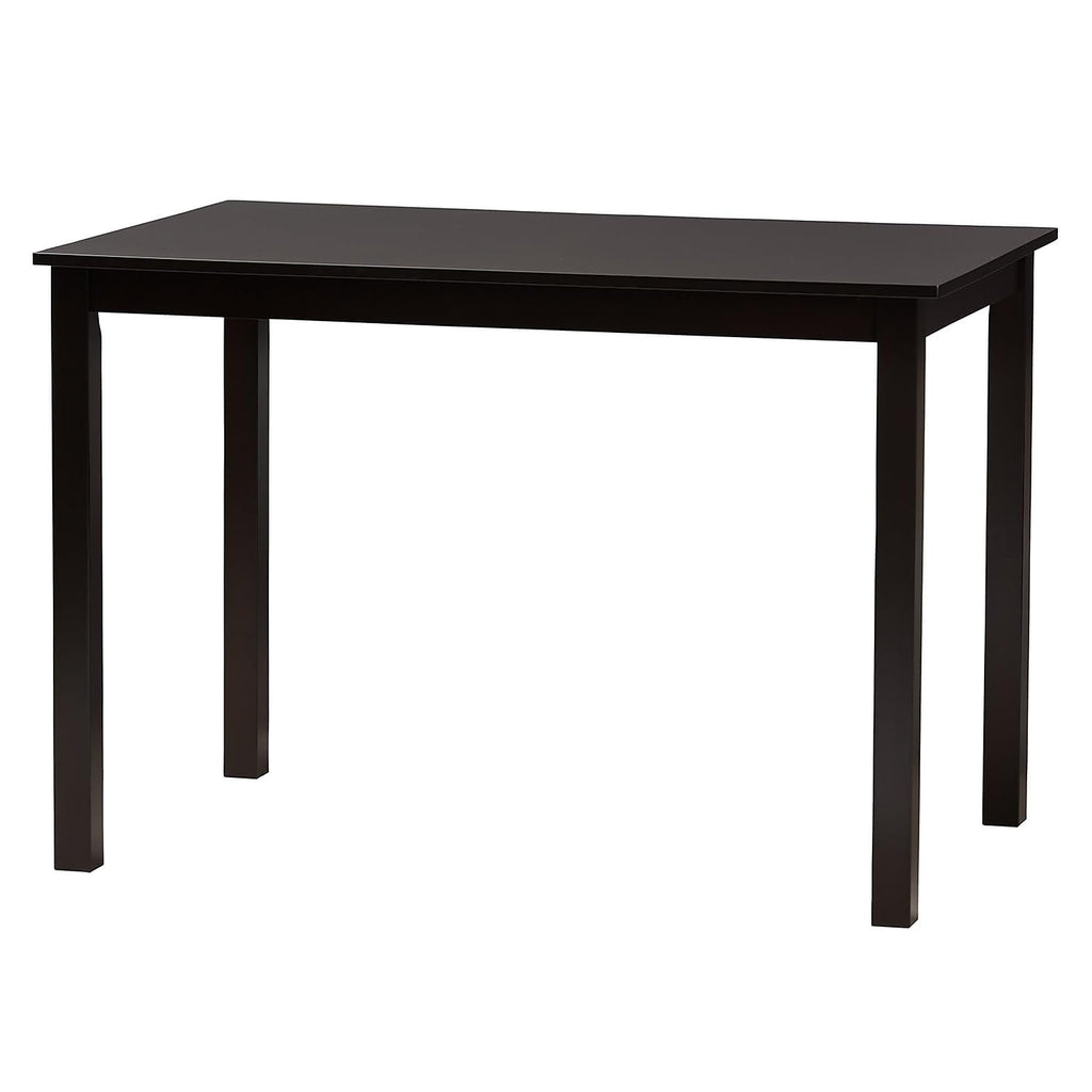 Baxton Studio Deanna 43.31-inch W Dining Set, Grey/Dark Brown, 5-Piece (232-131848026HT)