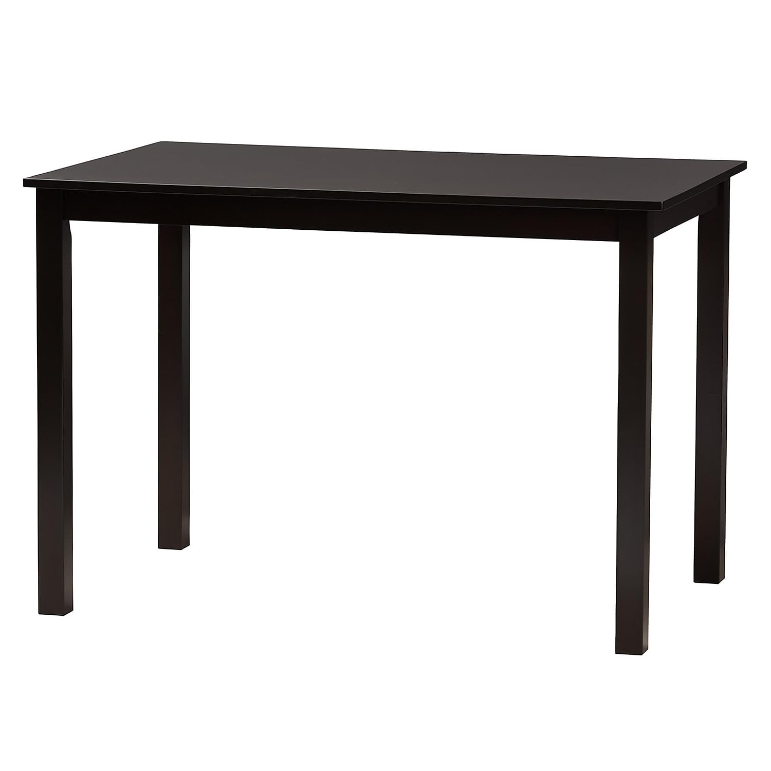 Baxton Studio Deanna 43.31-inch W Dining Set, Grey/Dark Brown, 5-Piece (232-131848026HT)