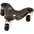 Super Sliders 3 Wheel 6 Diameter Dolly 200 lb Load Rating- Add Easy Mobility to Items Indoors or Out, Brown (1 Dolly)