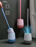 Zeinwap Toilet Brush | Wall Mounted Toilet Cleaning Brushes |Brushes for Bathroom Cleaning Japanese Designed Modern Design with
