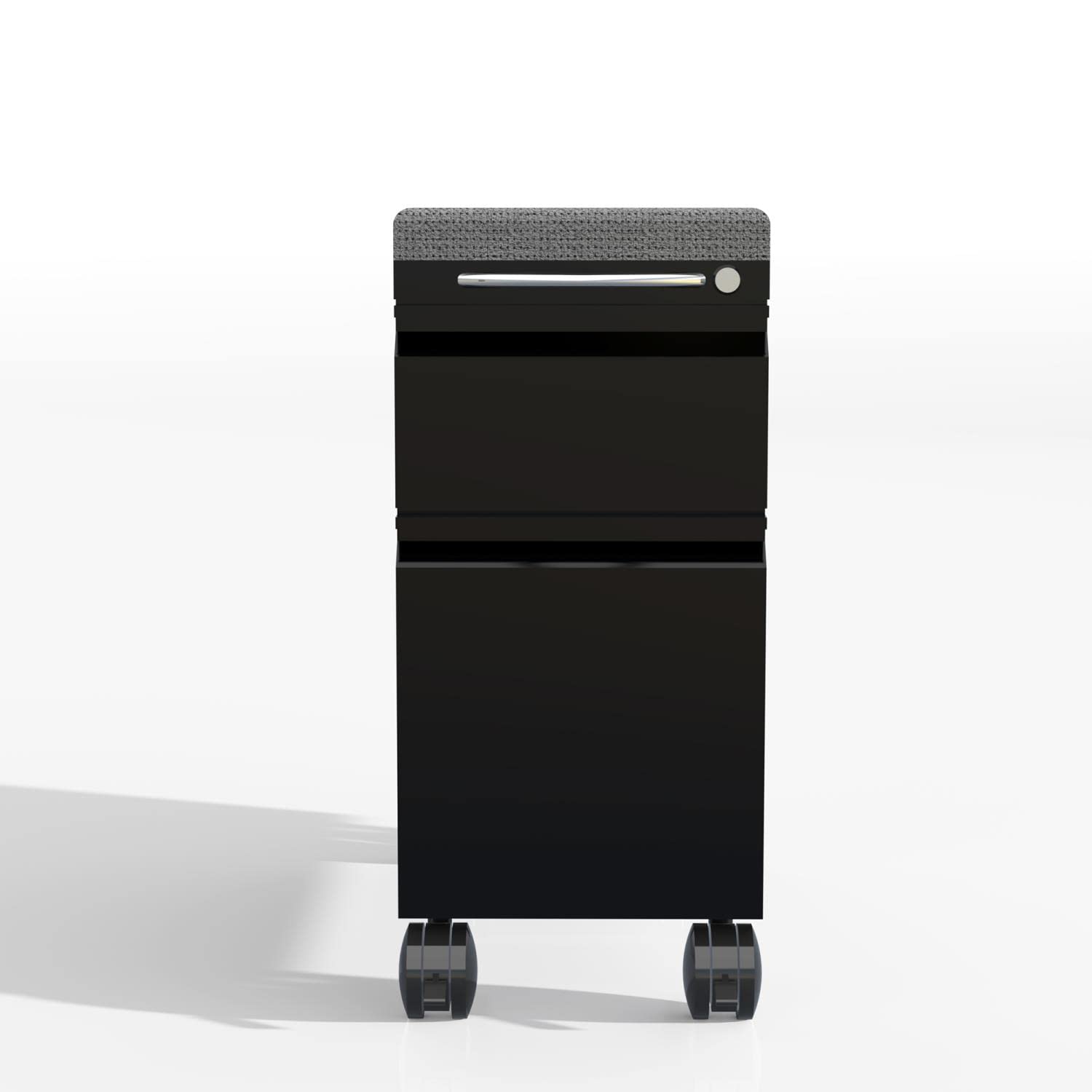 Mayline Steel Mini Pedestal with Cushion