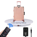 JAYEGT Motorized Rotating Display Stand, 360 Degree Electric Rotating Potography Turntable for Products Display,Live Video Show,