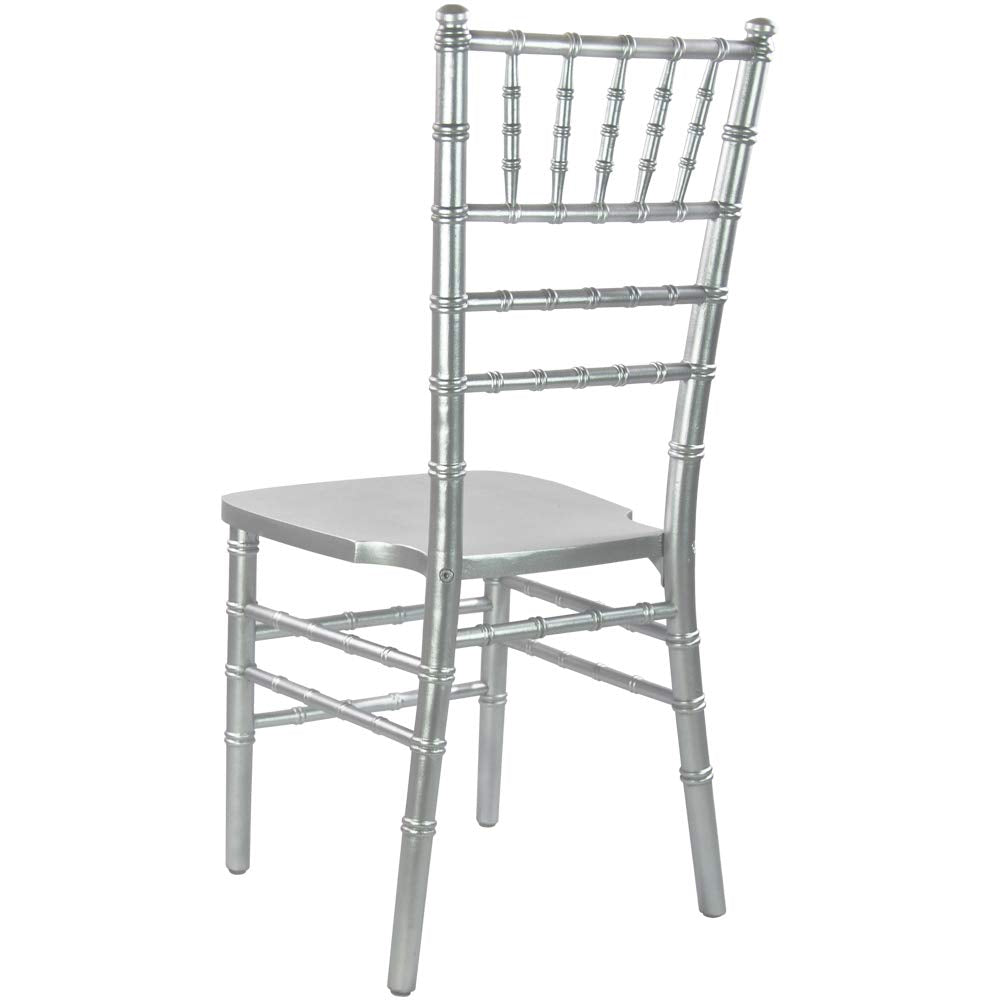 Flash Furniture Advantage Silver Chiavari Chair