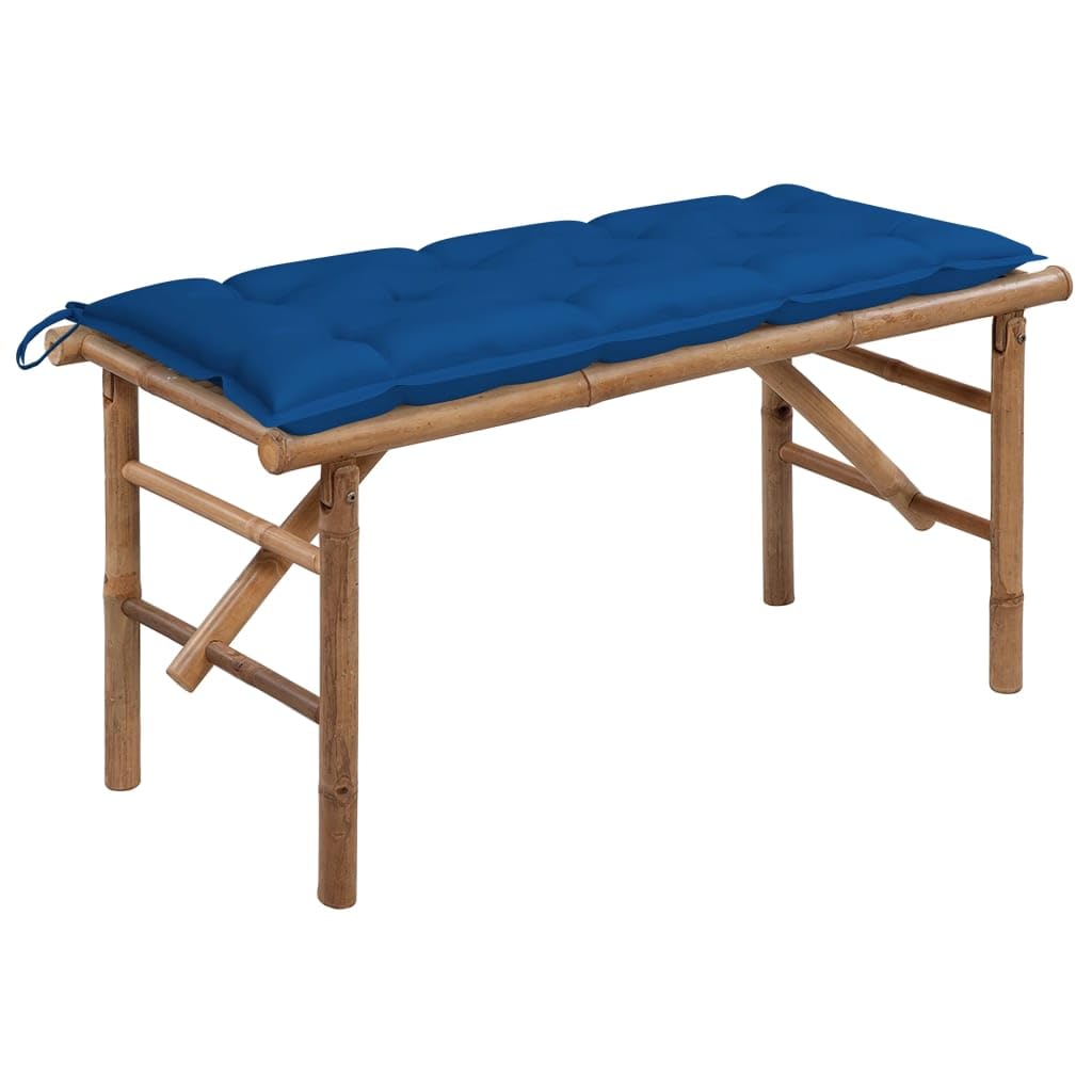 vidaXL Folding Patio Bench - Thumbnail 5