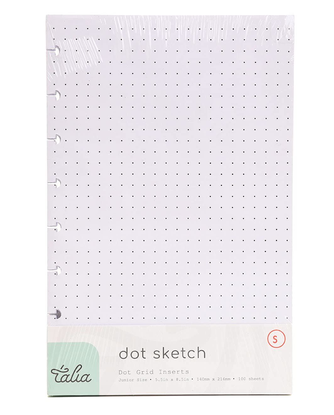 Talia Discbound Notebook Refills (Dotted Pages, Junior (5.5In X 8.5In))