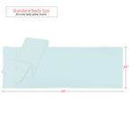 Nestl Body Pillow Cover - Soft Body Pillow Pillowcase - Lightweight Light Blue Pillowcase - Microfiber Body Pillow Case Cover - 20X54 Inches - Envelope Closure