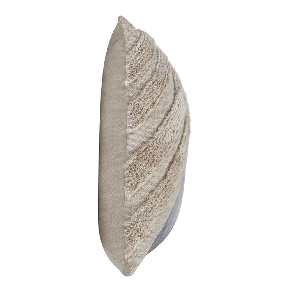 Kosas Home Arona 20X20 Transitional Fabric Throw Pillow In Blue/Ivory