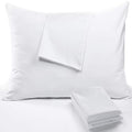 Niagara 4 Pack Pillow Protectors Standard 20X26 Inches Lab Certified Ultra Fresh Treated 100% Cotton Non Crinkle Quiet Breathabl