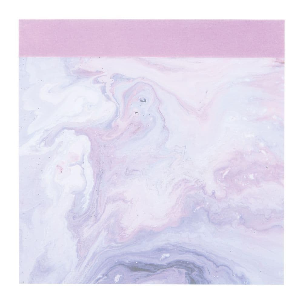 C.R. Gibson Cm24-24042 Top Bound Large Notepad For School And Home Offices, 150 Sheets, 7' W X 7' H, Purple Watercolor