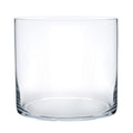 Royal Imports Flower Glass Vase Decorative Centerpiece for Home or Wedding - Cylinder Shape, 5x5, Clear