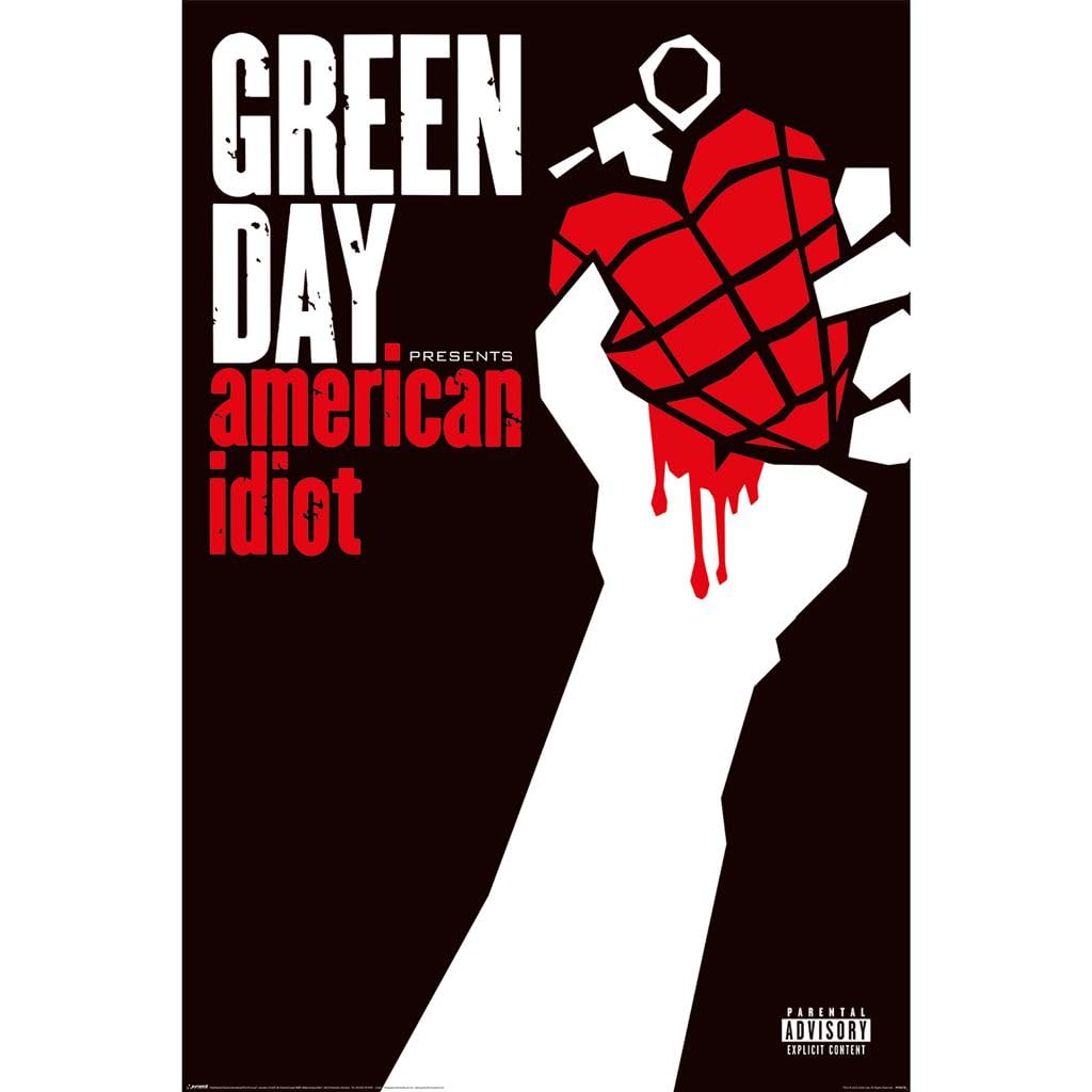 Pyramid International Green Day (American Idiot) Maxi Poster, 61cm x 91cm, One Size