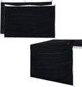 Scocanopy Sunwall For 10X10 Pop Up Canopy Frame, 3 Pack Sidewall Only (12X12, Black)