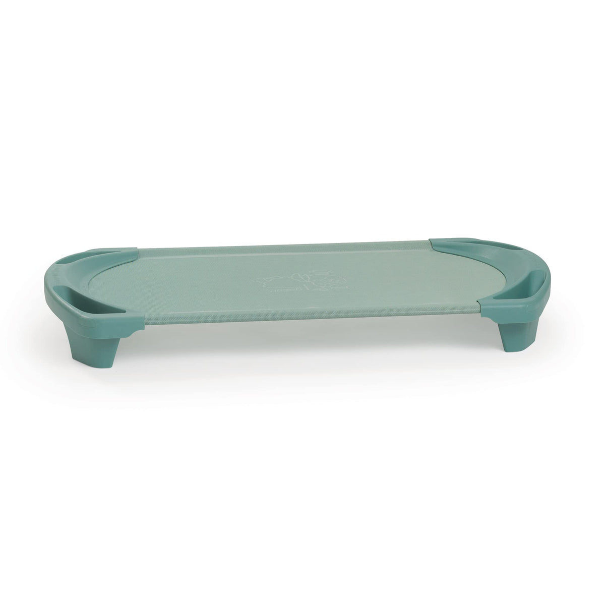 Angeles Spaceline Cot Toddler Size, Teal, Afb5731Gn, Nursery, Daycare And Preschool Portable Nap Cot, Kids Indoor Classroom Slee