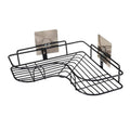 Needhav Bathroom Organiser Without Drill Corner | Shelf Adhesive Stand For Corner Rack For Bathroom | Shampoo Holder For Accesso