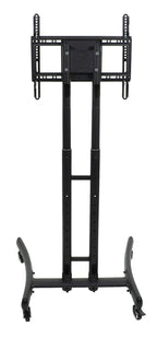 LUXOR Adjustable Height Rolling TV Stand