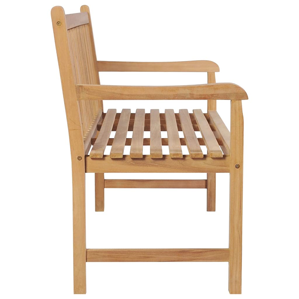 Patio Bench 68.9&quot; Solid Teak Wood