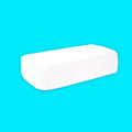 Pillow Cube Microfiber Pillow Case - Side Sleeper Pillowcase, Extra Soft Pillow Cover 24'X12'X5', Fitted Pillow Sheet, Square