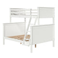 Leah Twin Over Full Bunk Bed White