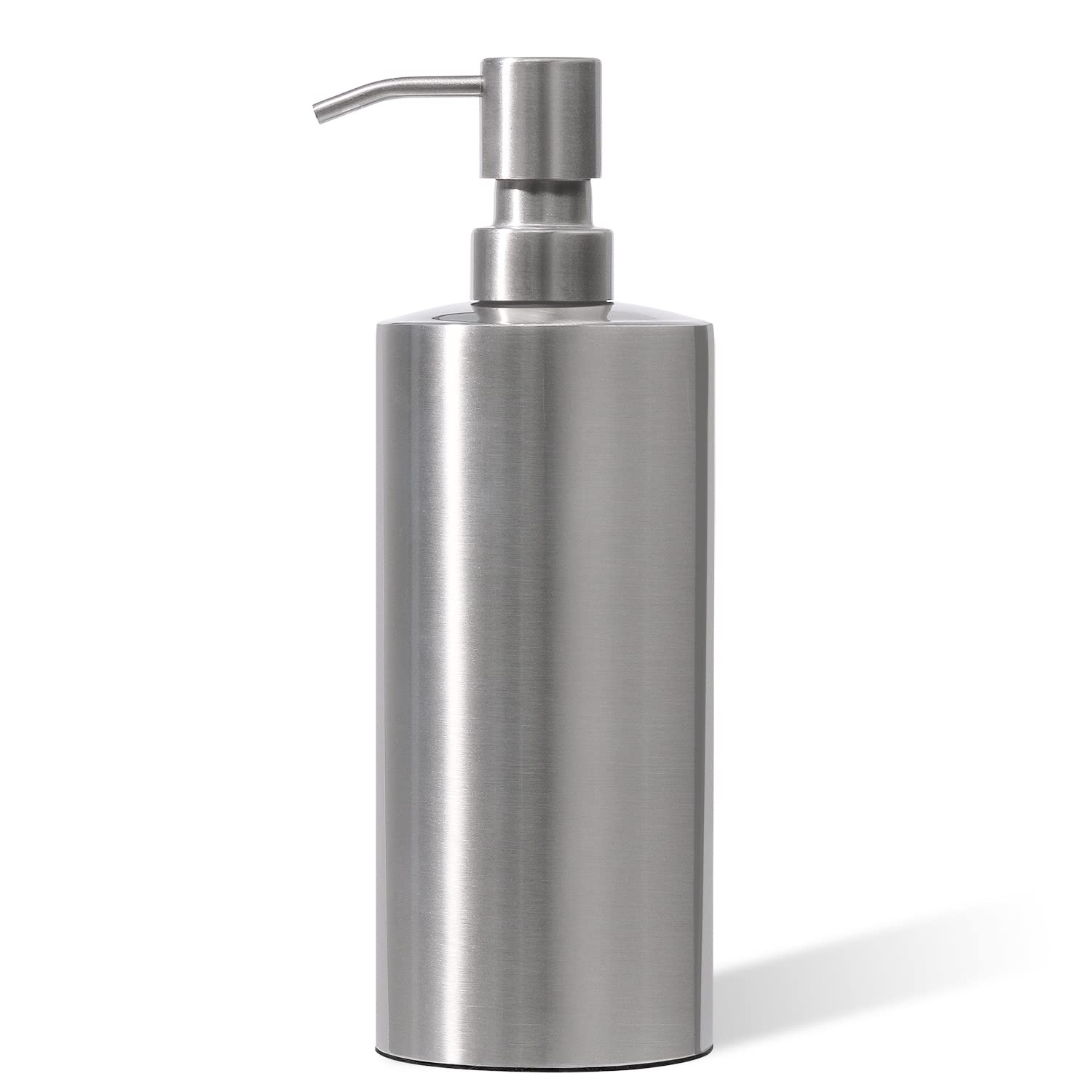 ARKTEK Large Stainless Steel Countertop Soap Dispenser - Rust and Leak Proof Liquid Hand Soap Pump Bottle for Kitchen, Bathroom 