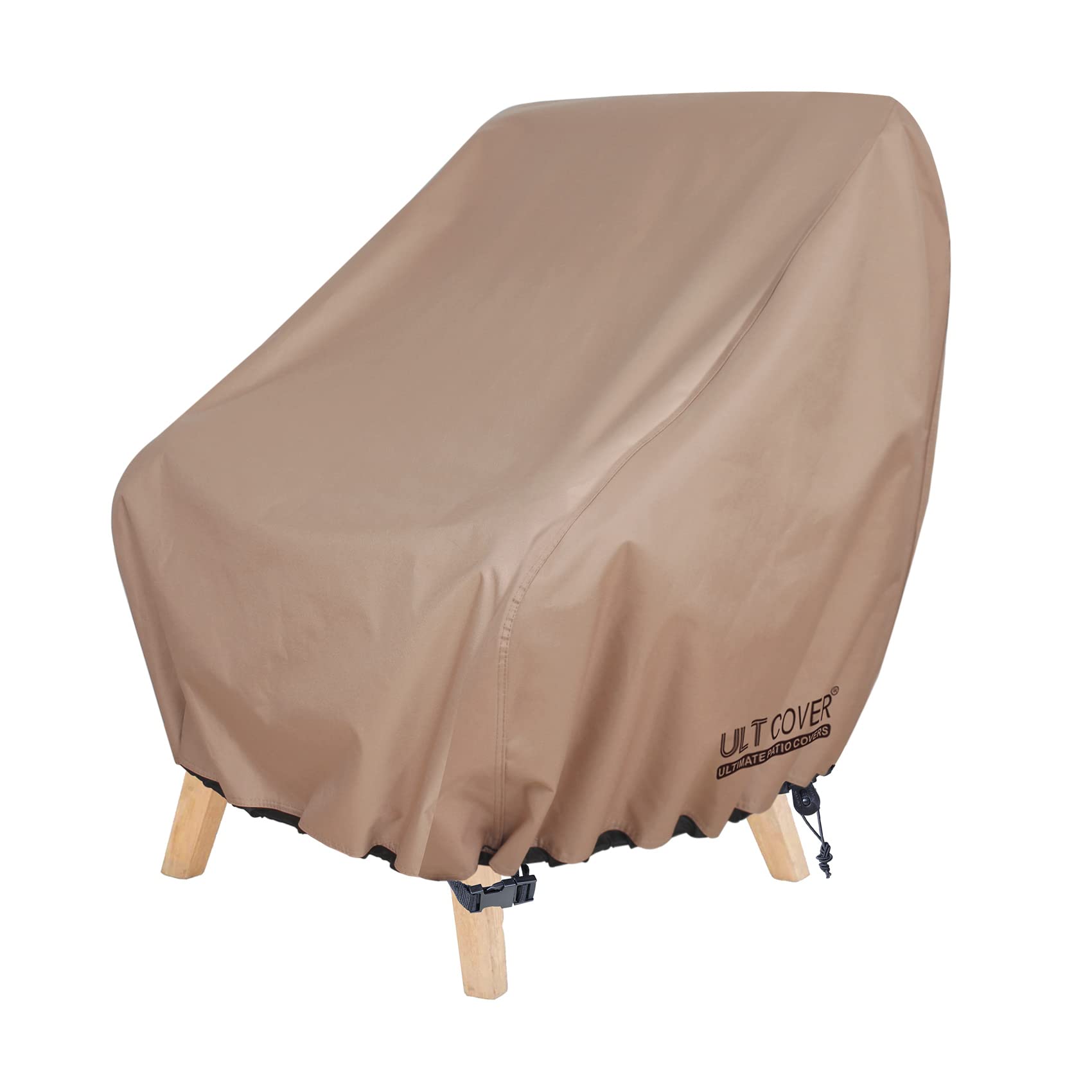 Ultcover Waterproof Patio Chair Cover - Outdoor Lounge Deep Seat Single Lawn Chair Cover Fits Up To 35W X 35D X 34H Inches