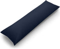 Utopia Bedding Full Body Pillow For Adults (Navy, 20 X 54 Inch), Long Pillow For Sleeping, Large Pillow Insert For Side Sleepers