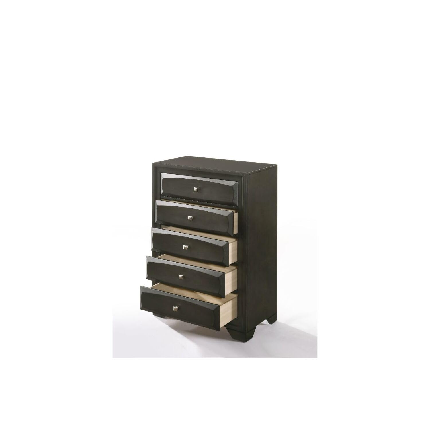 Acme Soteris 5 Drawer Chest in Antique Gray