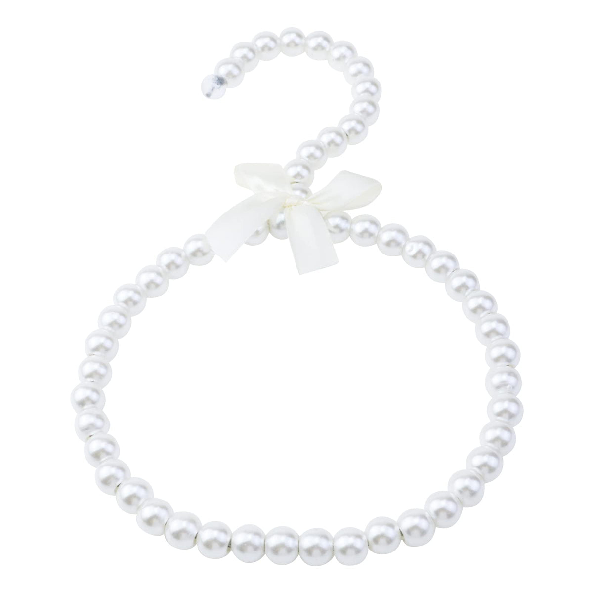 Scarf Organizer Ring Holder, 5.75 Inch White, 1Pc