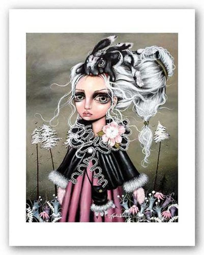 Angora by Angelina Wrona 9 x11.25  Art Print Poster