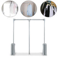 Nisorpa Pull Down Closet Rod, Adjustable 3547 Inch