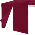 Scocanopy Door For 10X10 Canopy Frame One Central Zipper Design For Easy Entry And Exit,1 Pack Canopy Door Only (Burgundy)