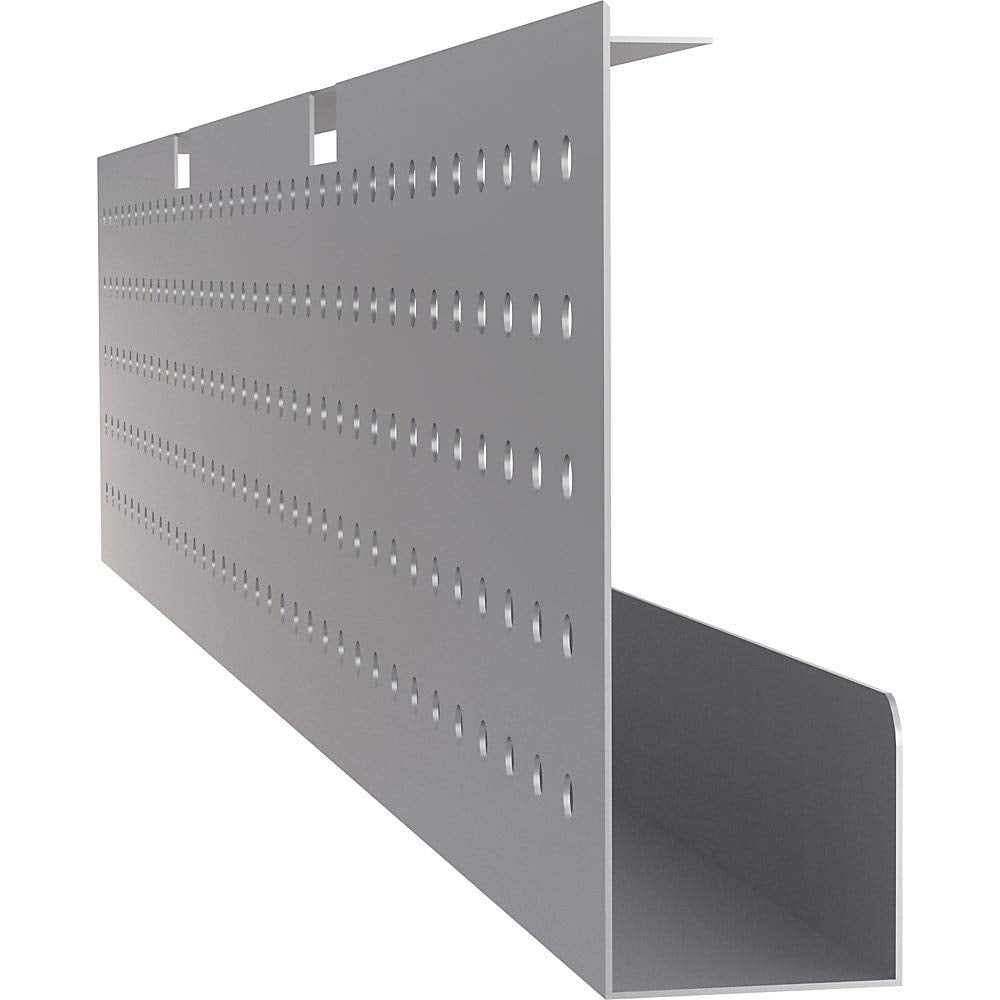 Lorell Llr61631 Training Table Steel Silver Modesty Panel