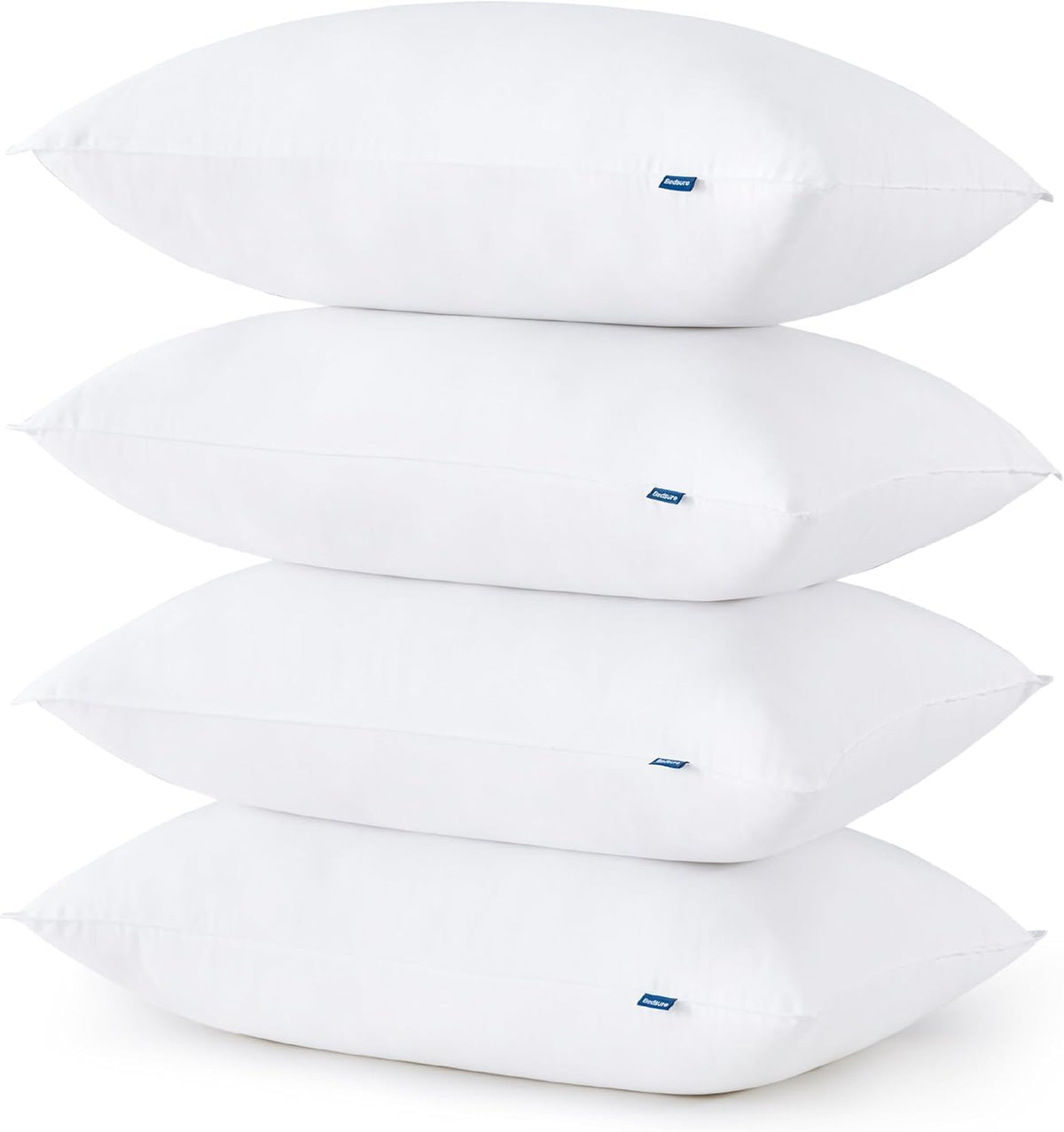 Bedsure Soft Pillows King Size Set Of 4, Soft King Bed Pillows For Sleeping Hotel Quality, King Pillows 4 Pack Supportive, Down